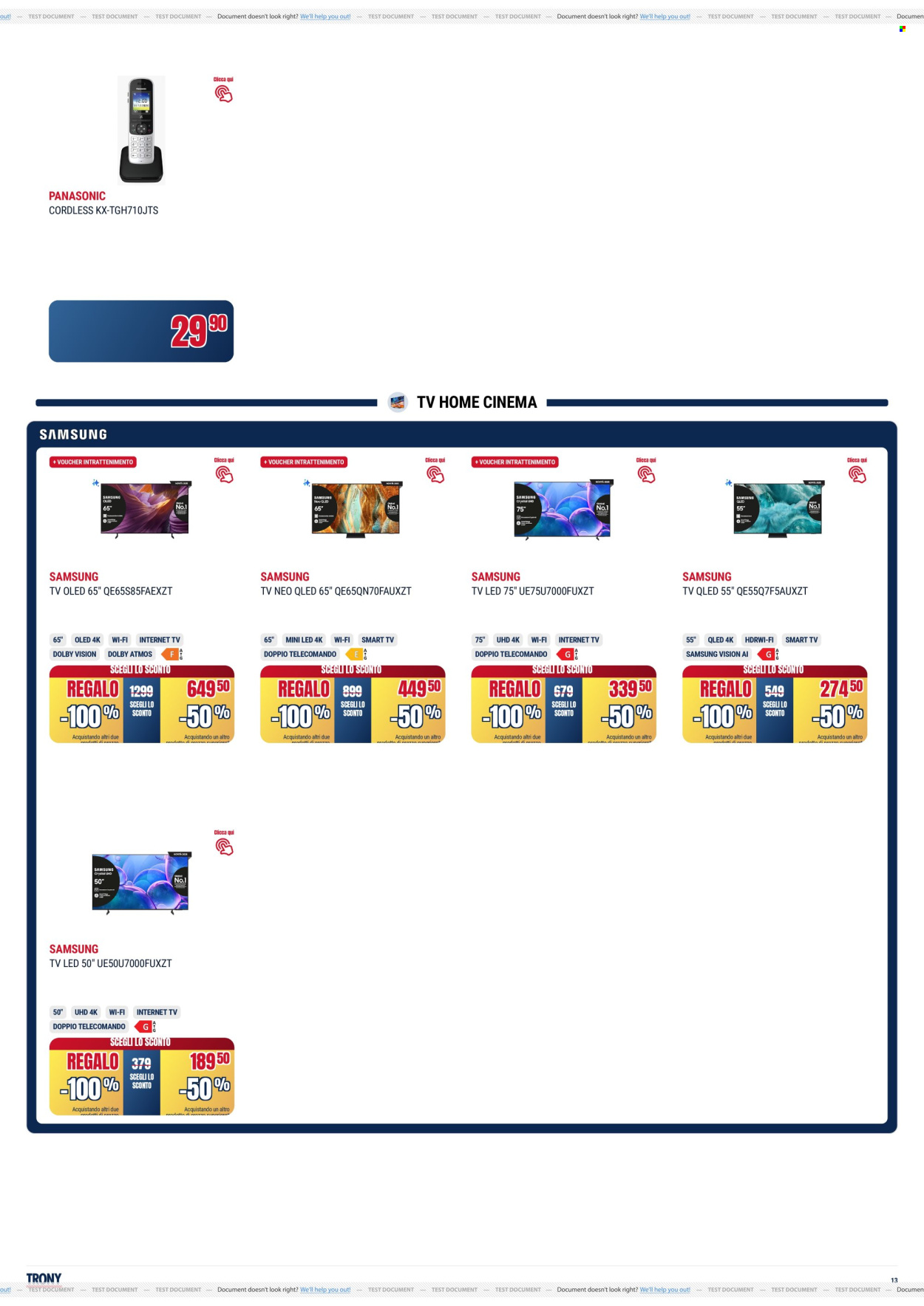 Volantino Trony - 30/10/2025 - 24/11/2025. Pagina 13