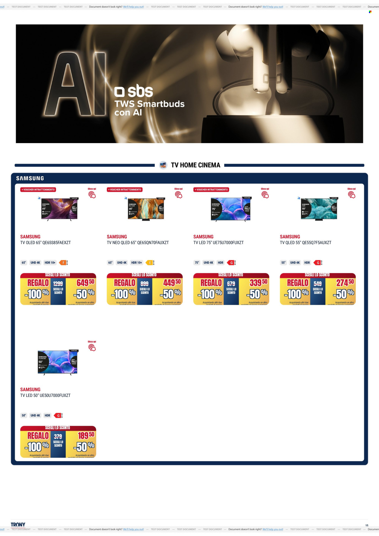 Volantino Trony - 30/10/2025 - 24/11/2025. Pagina 15