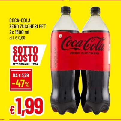 COCA-COLA ZERO ZUCCHERI PET