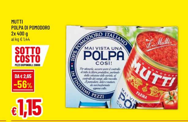 Mutti Polpa di pomodoro