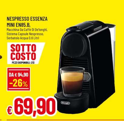 Nespresso Essenza Mini EN85.B