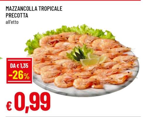 Mazzancolla tropicale precotta