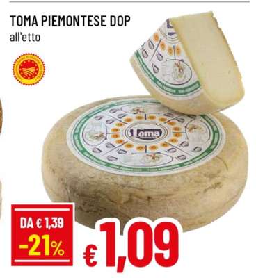 Toma Piemontese DOP