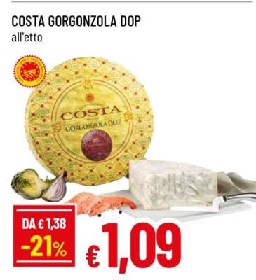 COSTA GORGONZOLA DOP