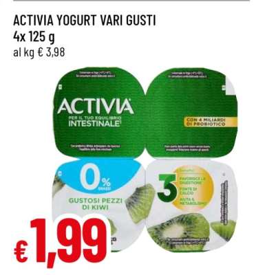 ACTIVIA YOGURT VARI GUSTI