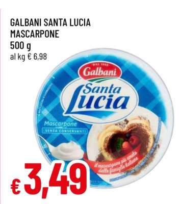 Galbani Santa Lucia Mascarpone