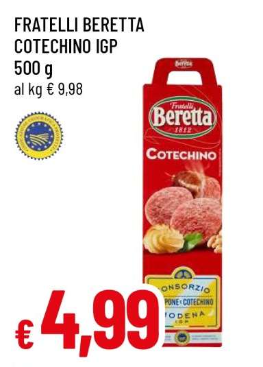 FRATELLI BERETTA COTECHINO IGP