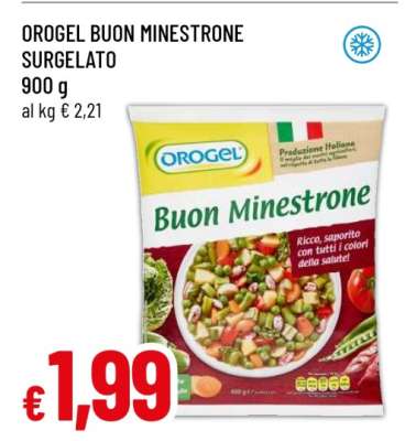 OROGEL BUON MINESTRONE SURGELATO