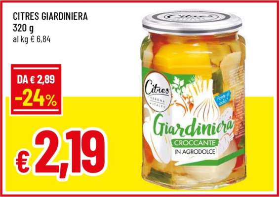 CITRES GIARDINIERA