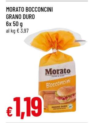 Morato Bocconcini Grano Duro