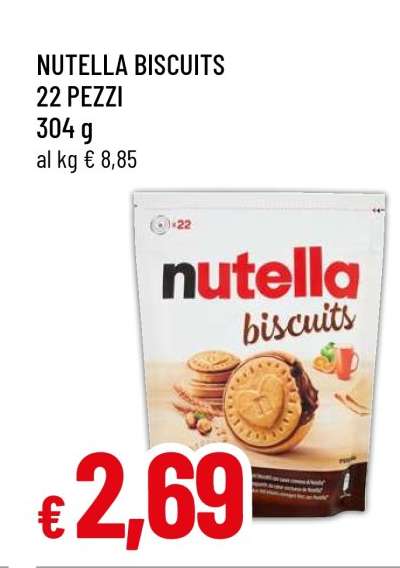 NUTELLA BISCUITS