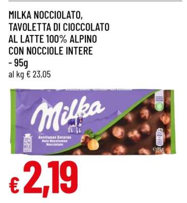 MILKA NOCCIOLATO