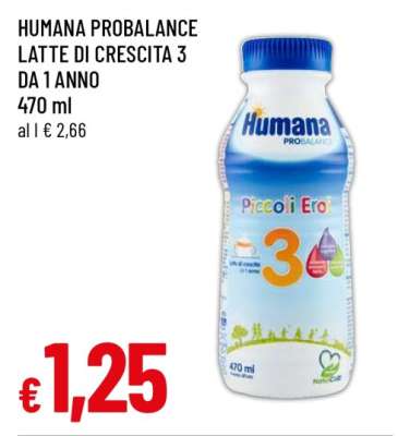 Humana Probalance Latte di Crescita 3