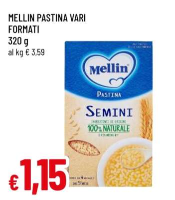Mellin Pastina Vari Formati