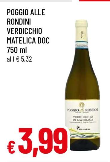 POGGIO ALLE RONDINI VERDICCHIO MATELICA DOC