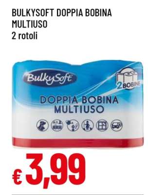 BULKYSOFT DOPPIA BOBINA MULTIUSO