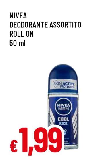 NIVEA DEODORANTE ASSORTITO ROLL ON