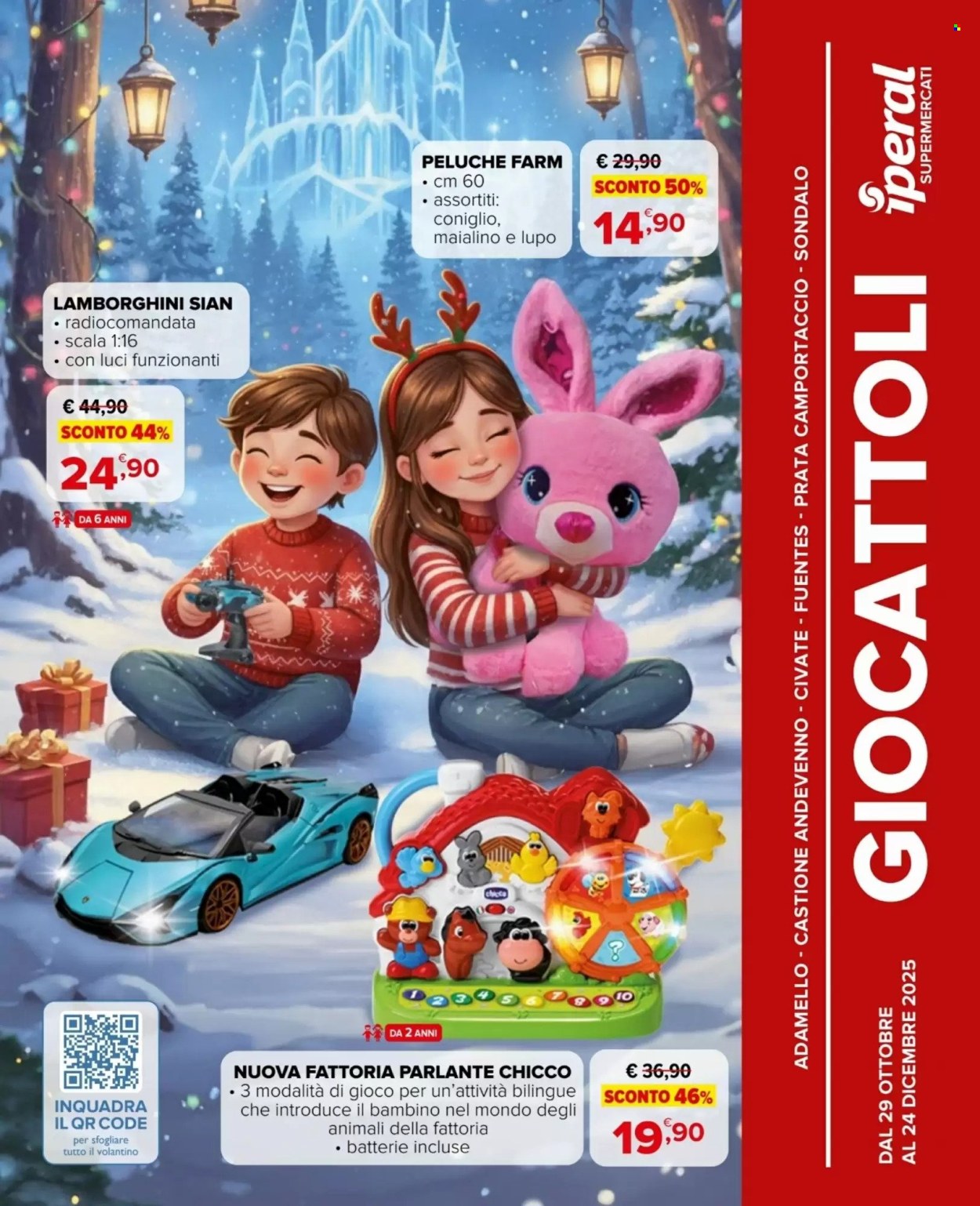 Volantino Iperal - 29/10/2025 - 24/12/2025. Pagina 1