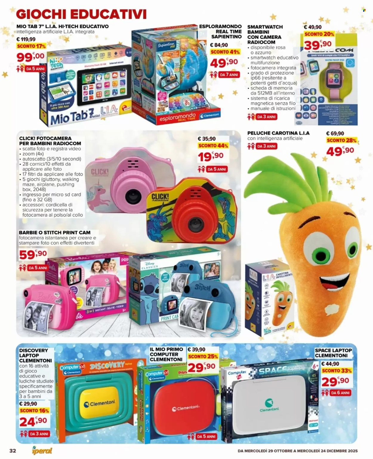 Volantino Iperal - 29/10/2025 - 24/12/2025. Pagina 32