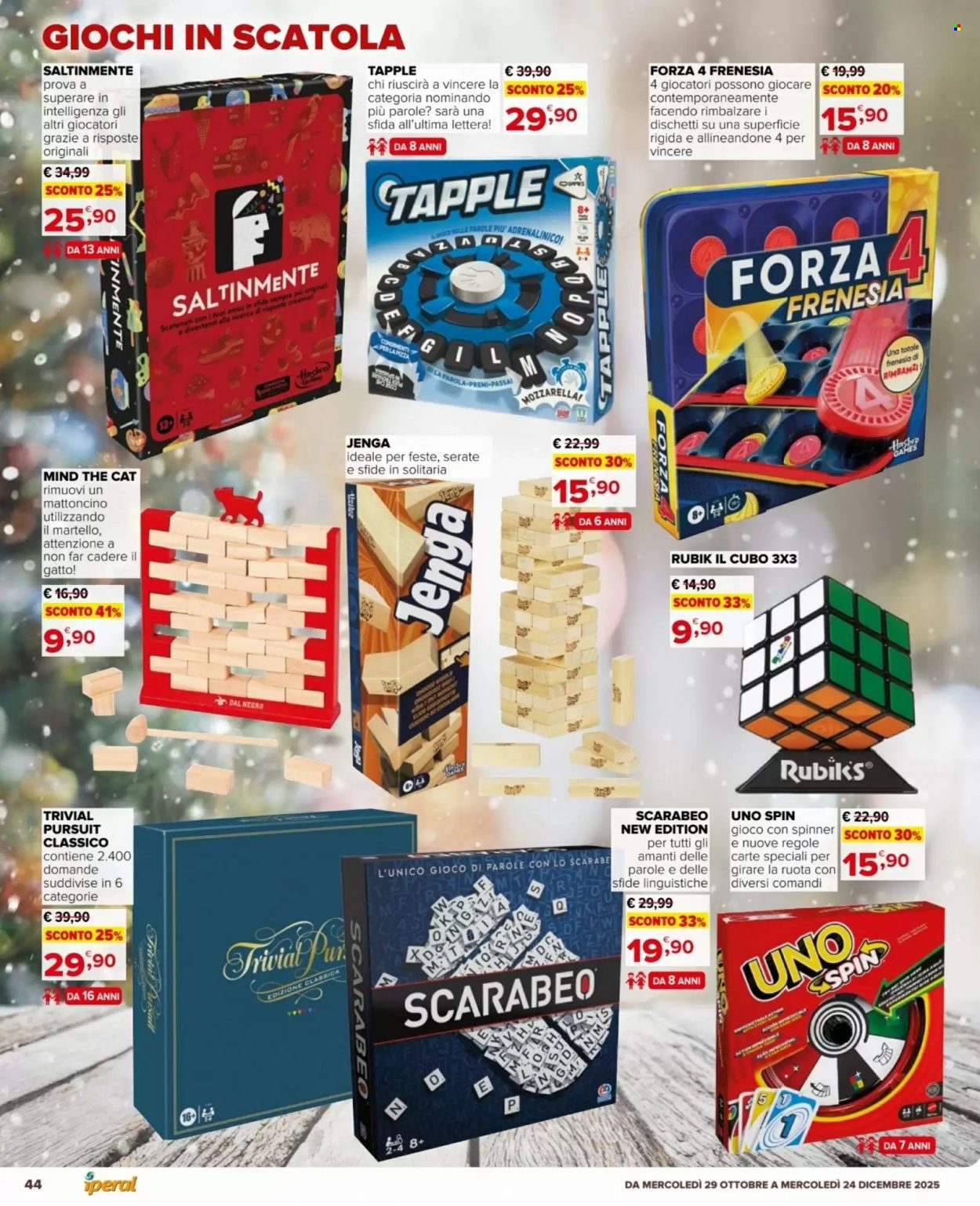 Volantino Iperal - 29/10/2025 - 24/12/2025. Pagina 44