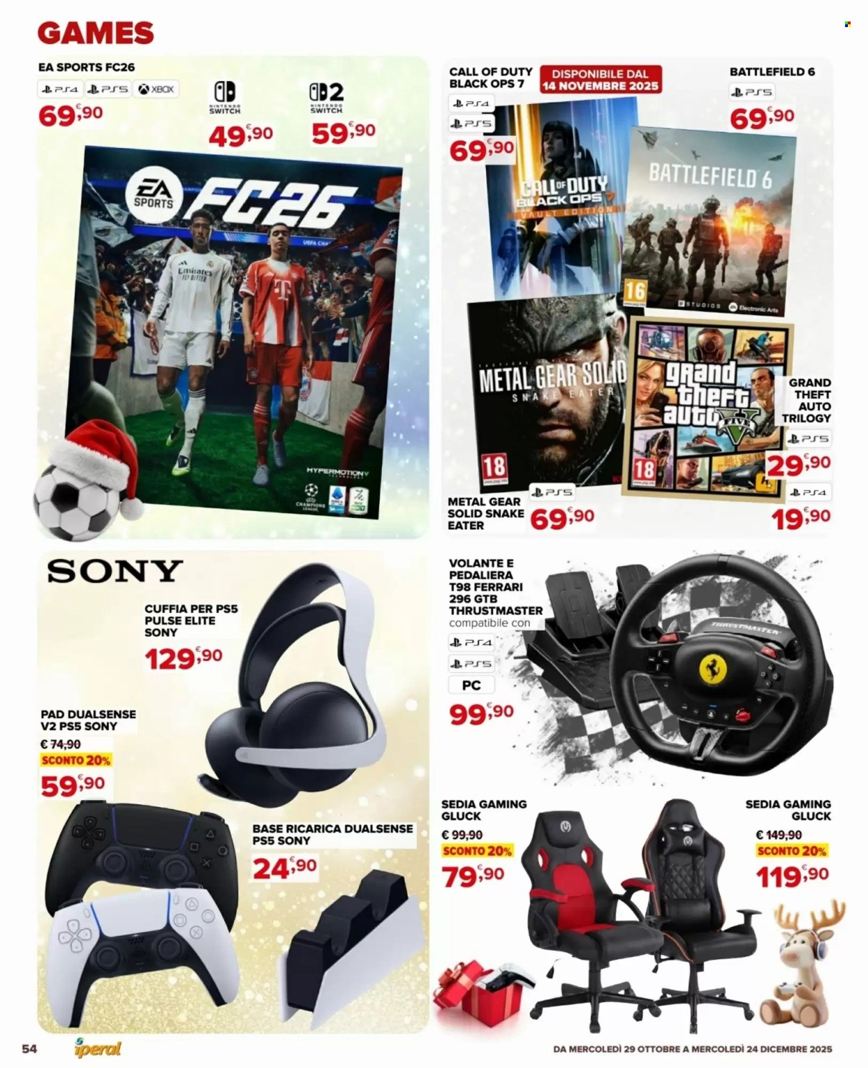 Volantino Iperal - 29/10/2025 - 24/12/2025. Pagina 54