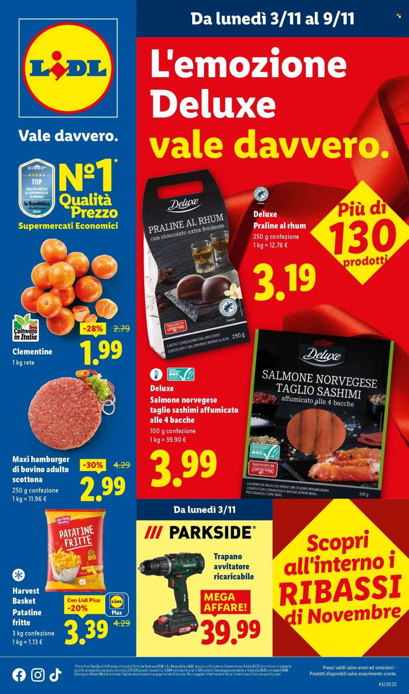 Volantino Lidl - 3/11/2025 - 9/11/2025.