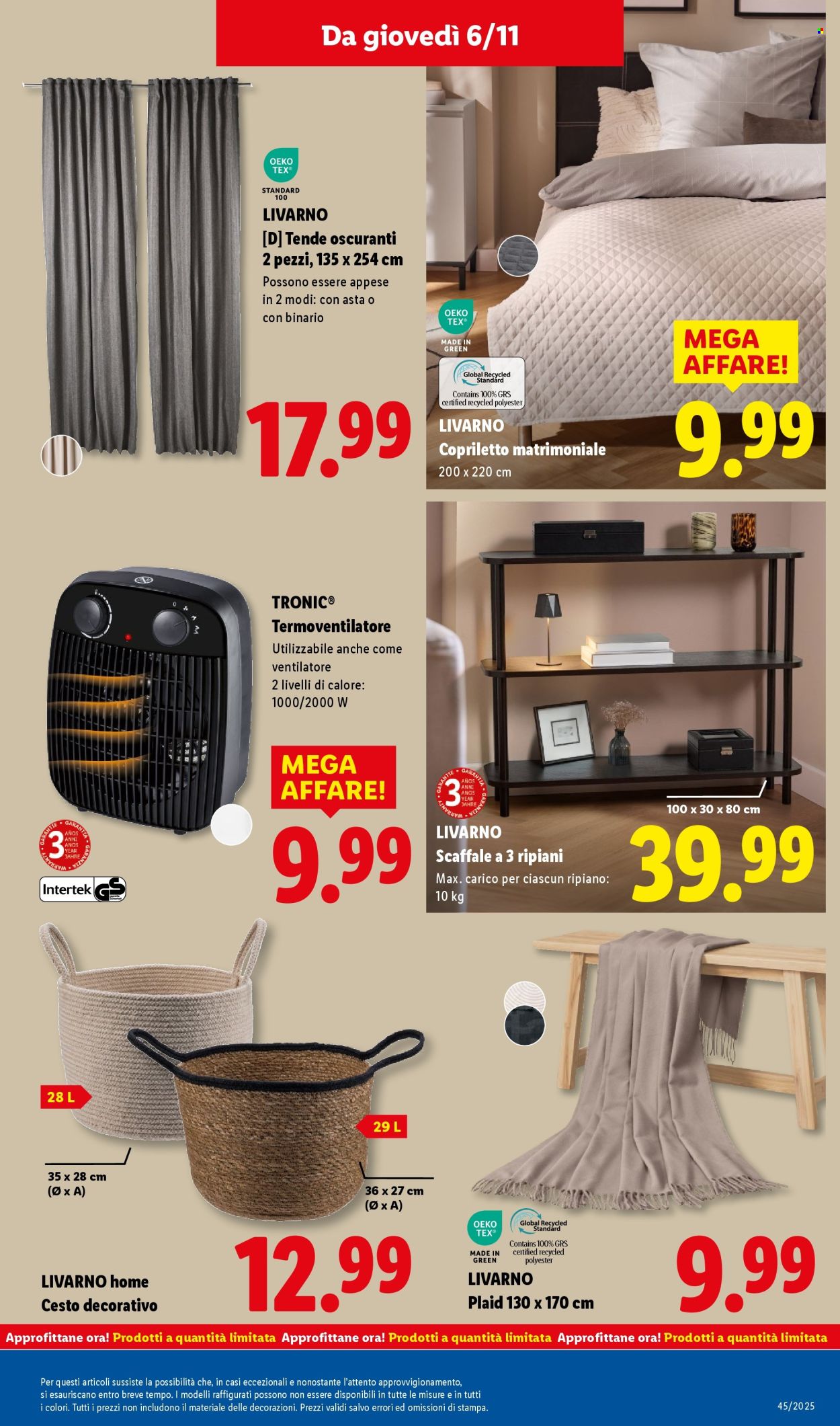 Volantino Lidl - 3/11/2025 - 9/11/2025. Pagina 45