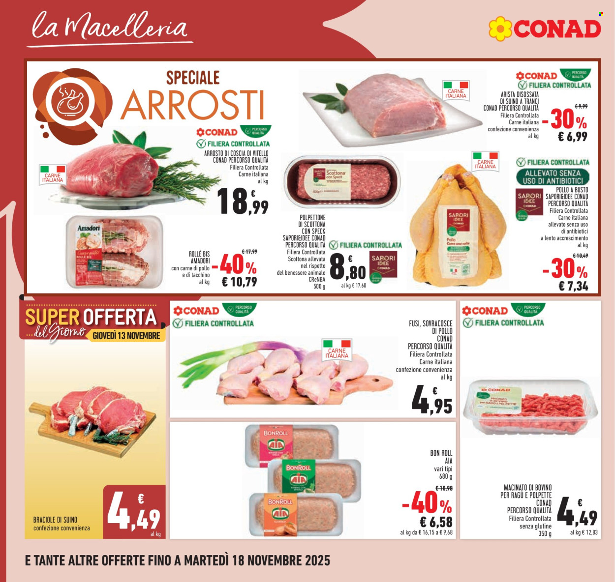 Volantino Conad - 6/11/2025 - 18/11/2025. Pagina 10