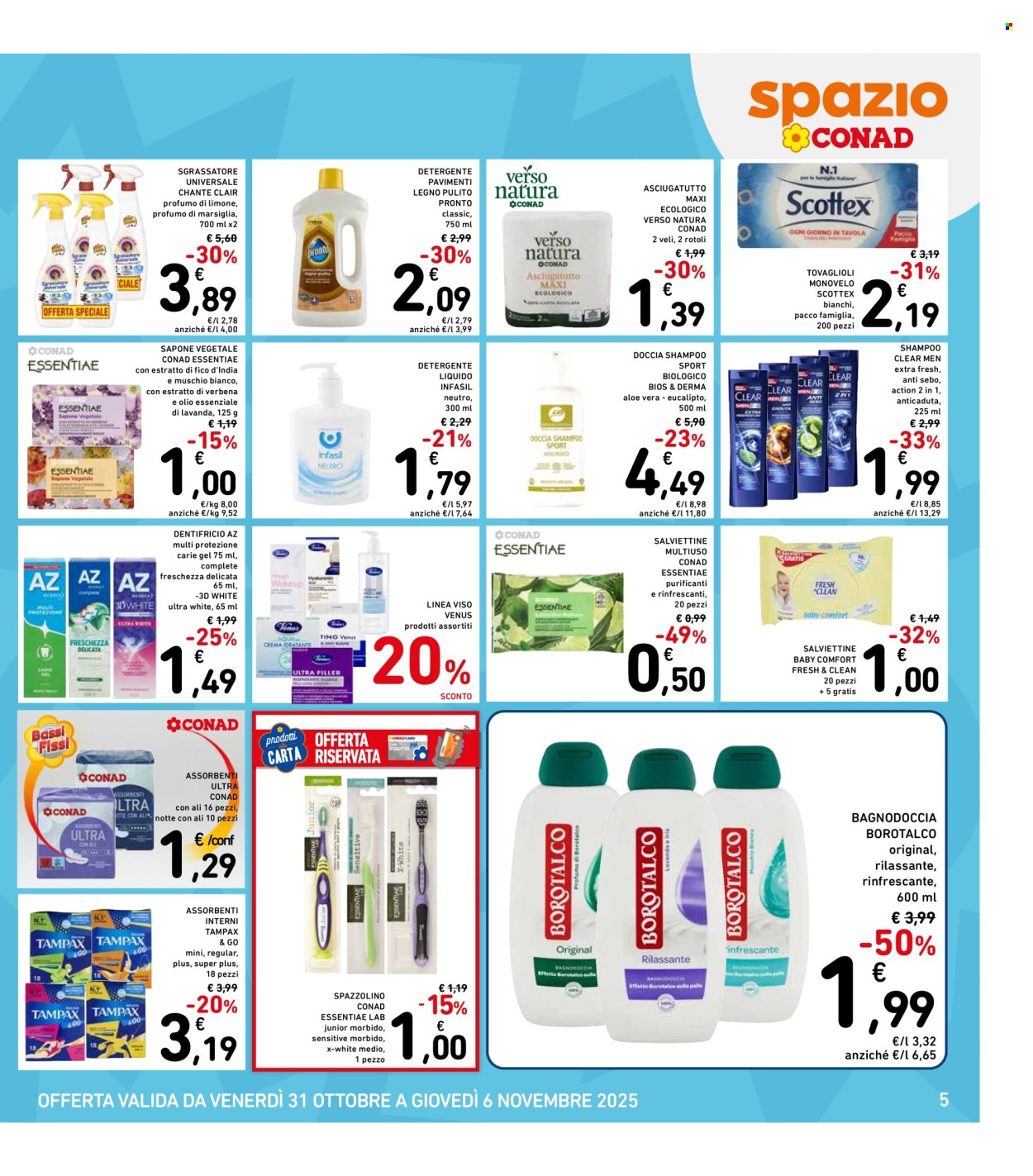 Volantino Spazio Conad - 31/10/2025 - 6/11/2025. Pagina 5