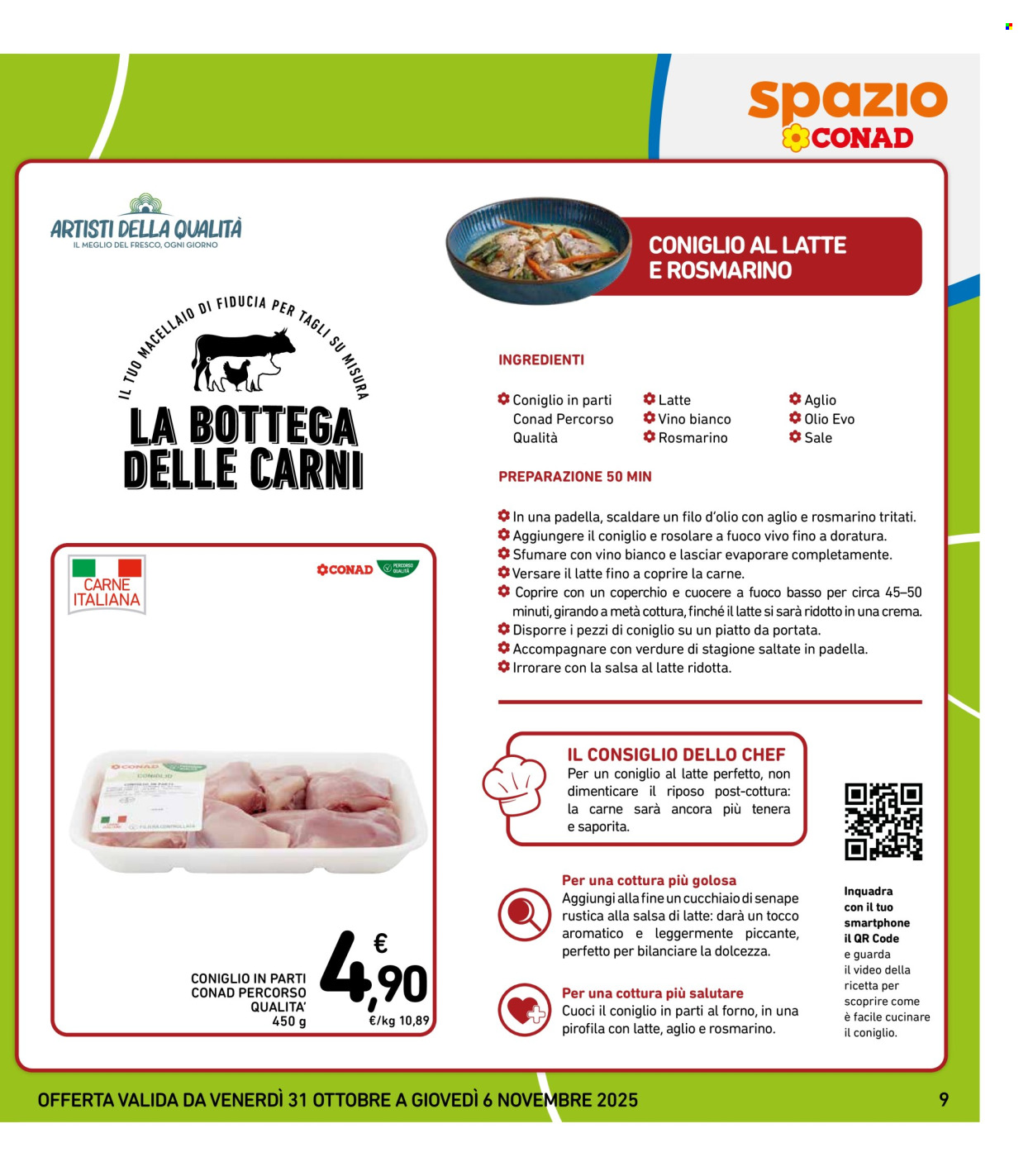 Volantino Spazio Conad - 31/10/2025 - 6/11/2025. Pagina 9