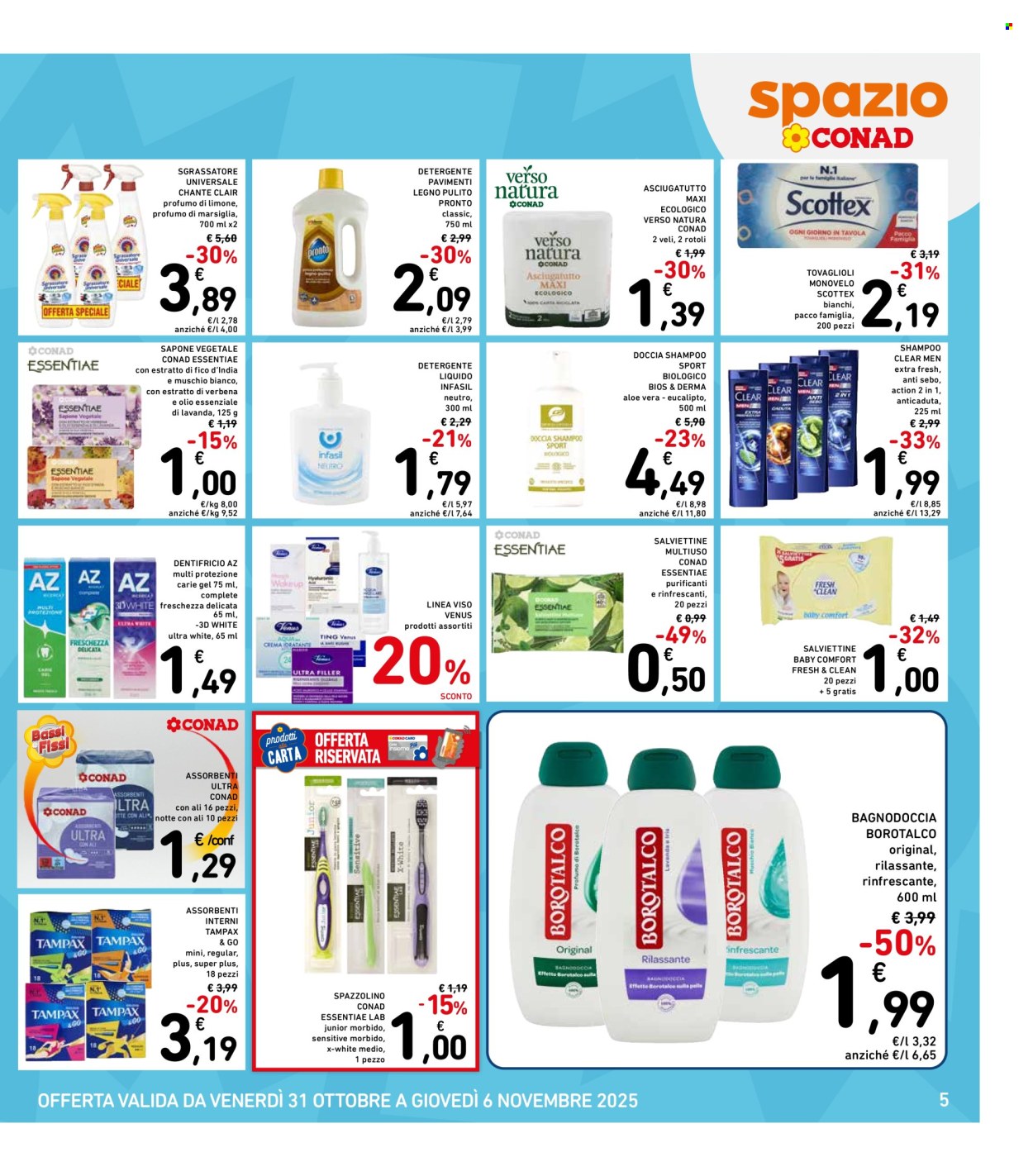 Volantino Spazio Conad - 31/10/2025 - 6/11/2025. Pagina 5