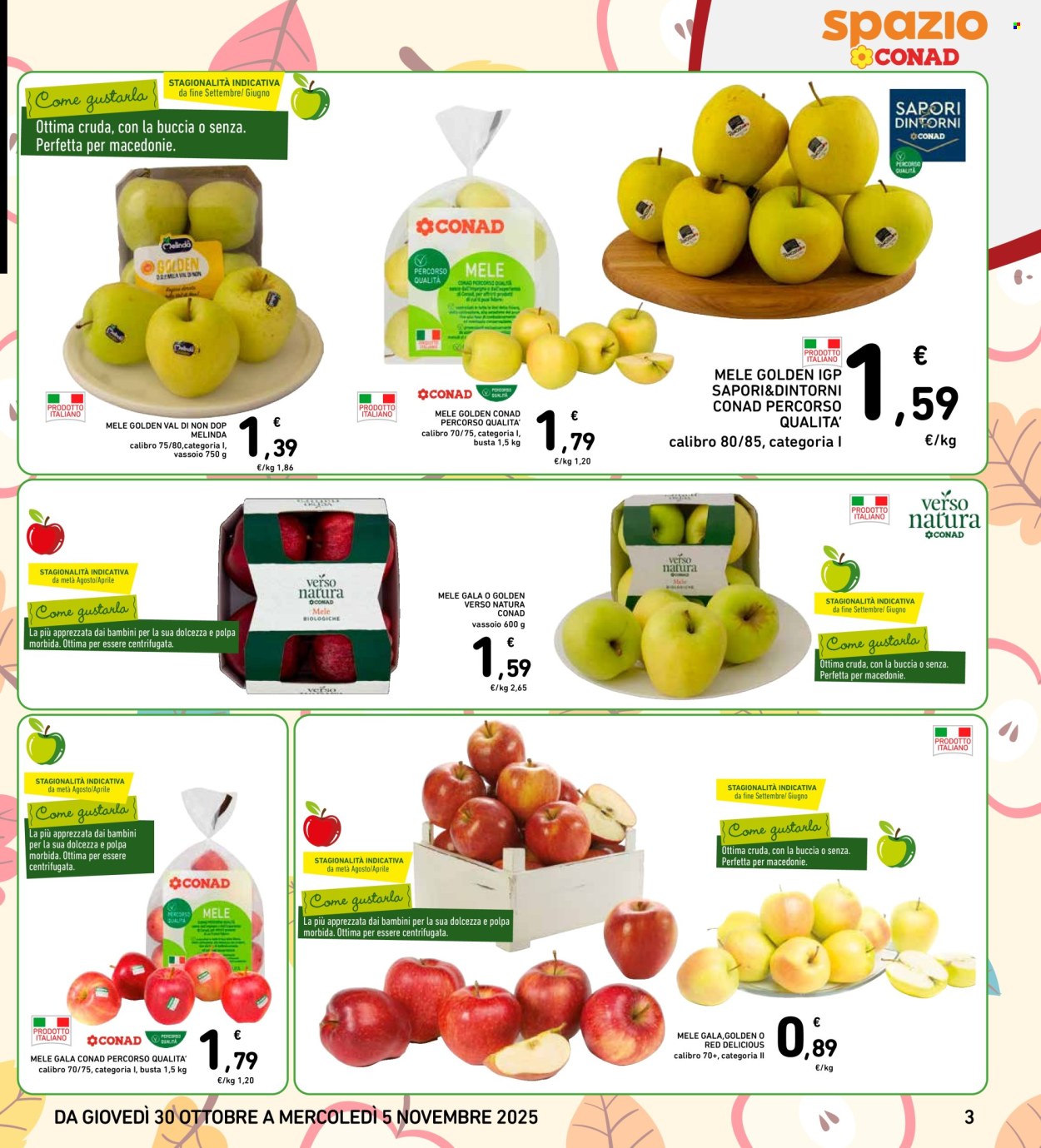 Volantino Spazio Conad - 30/10/2025 - 5/11/2025. Pagina 3