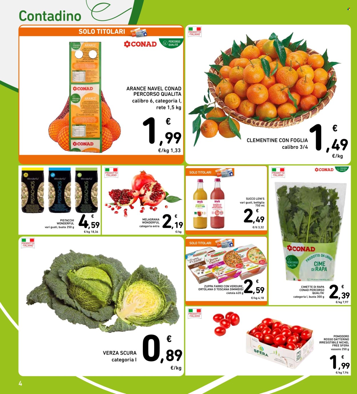 Volantino Spazio Conad - 30/10/2025 - 5/11/2025. Pagina 4