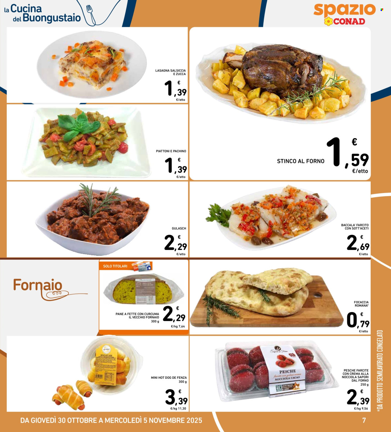 Volantino Spazio Conad - 30/10/2025 - 5/11/2025. Pagina 7