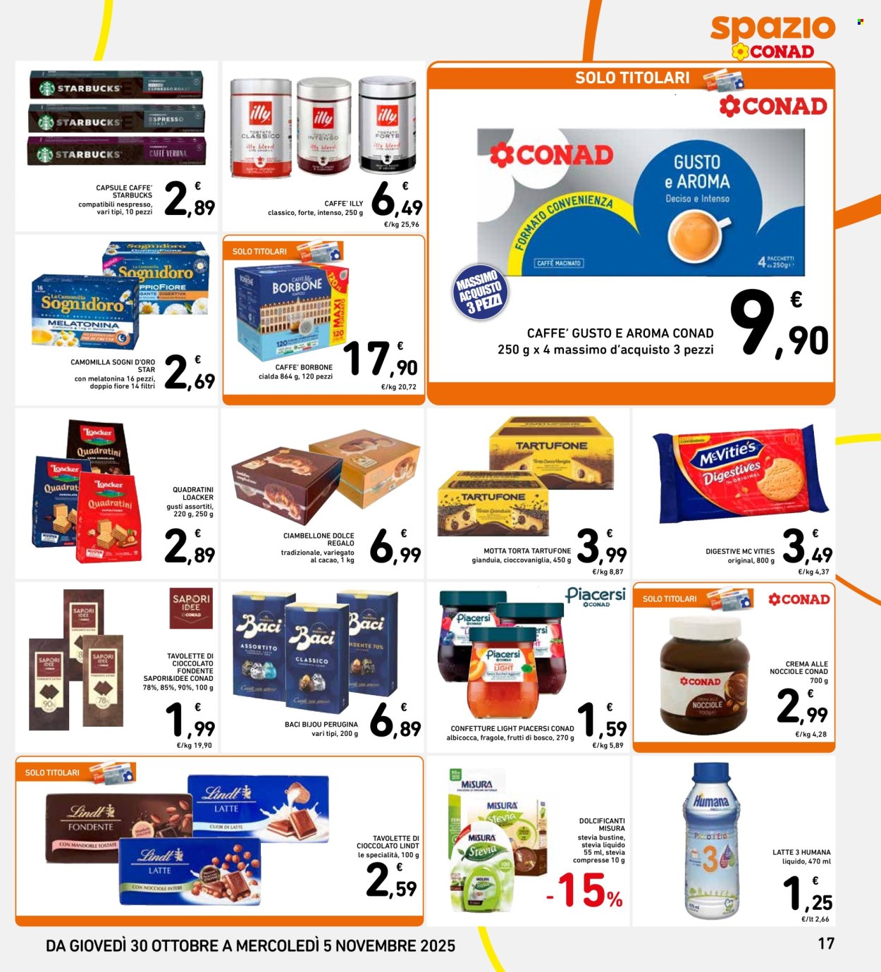Volantino Spazio Conad - 30/10/2025 - 5/11/2025. Pagina 17