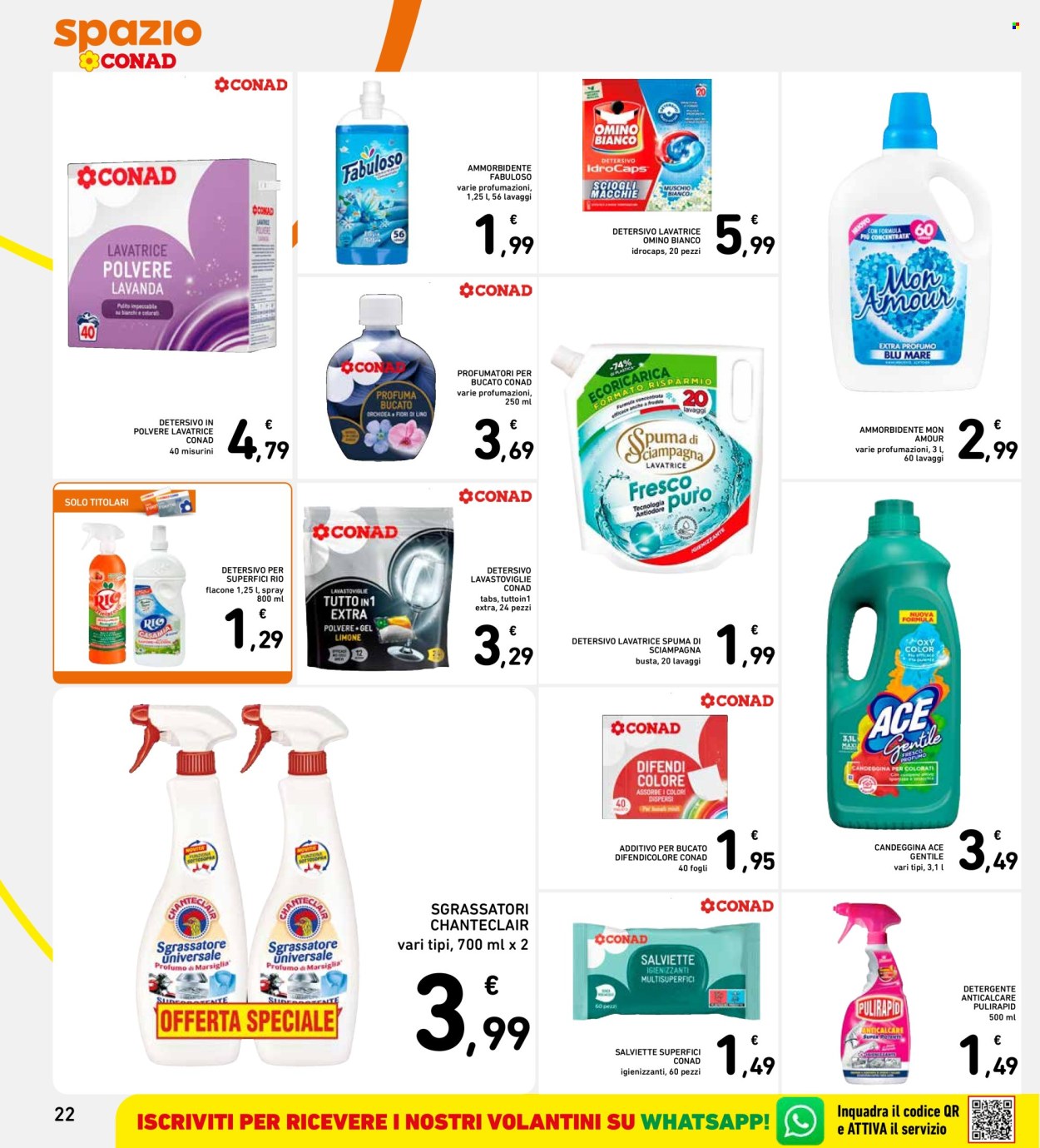 Volantino Spazio Conad - 30/10/2025 - 5/11/2025. Pagina 22