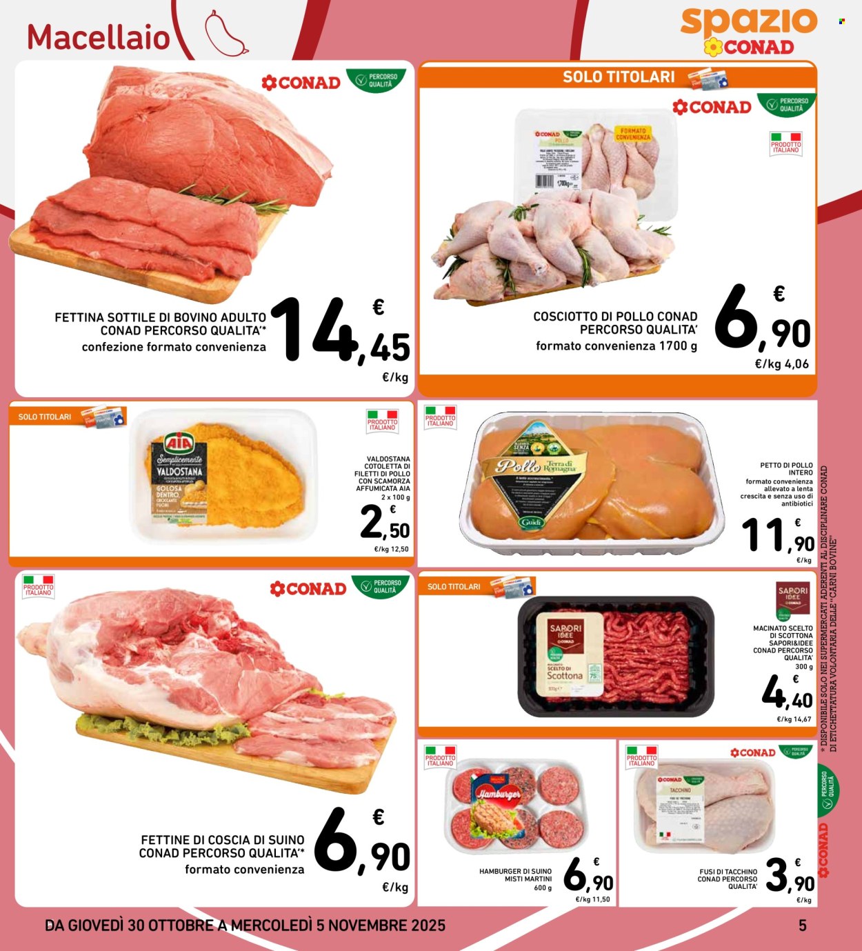 Volantino Spazio Conad - 30/10/2025 - 5/11/2025. Pagina 5