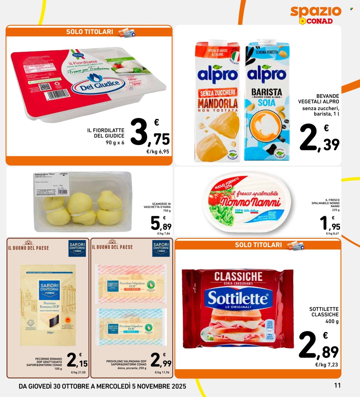 Volantino Spazio Conad - 30/10/2025 - 5/11/2025. Pagina 11