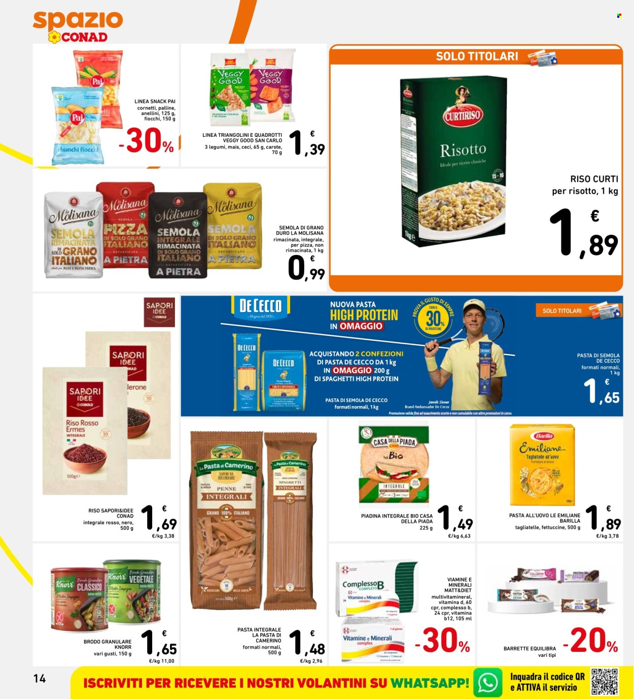 Volantino Spazio Conad - 30/10/2025 - 5/11/2025. Pagina 14