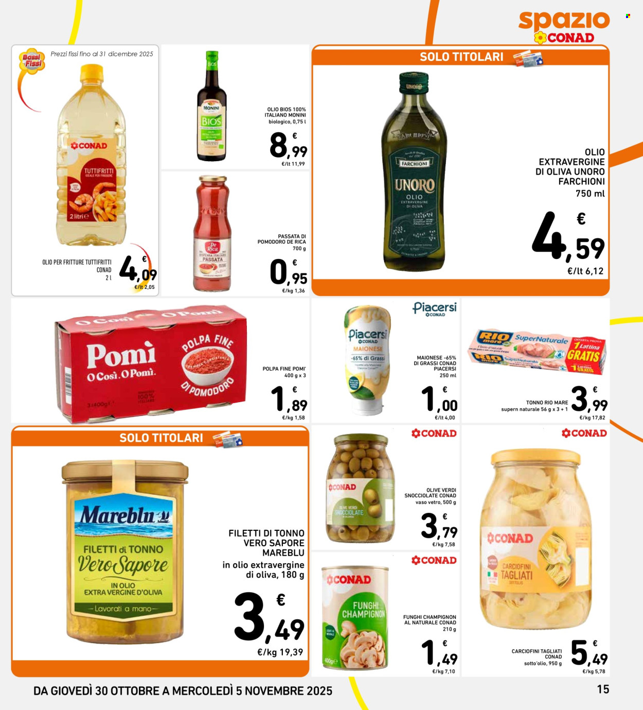 Volantino Spazio Conad - 30/10/2025 - 5/11/2025. Pagina 15