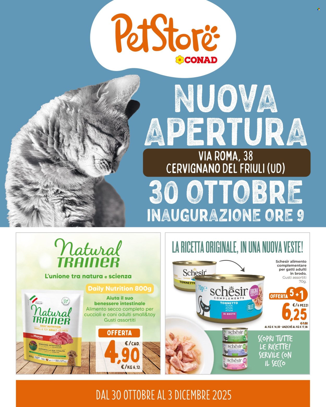 Volantino Pet Store Conad - 30/10/2025 - 3/12/2025. Pagina 1