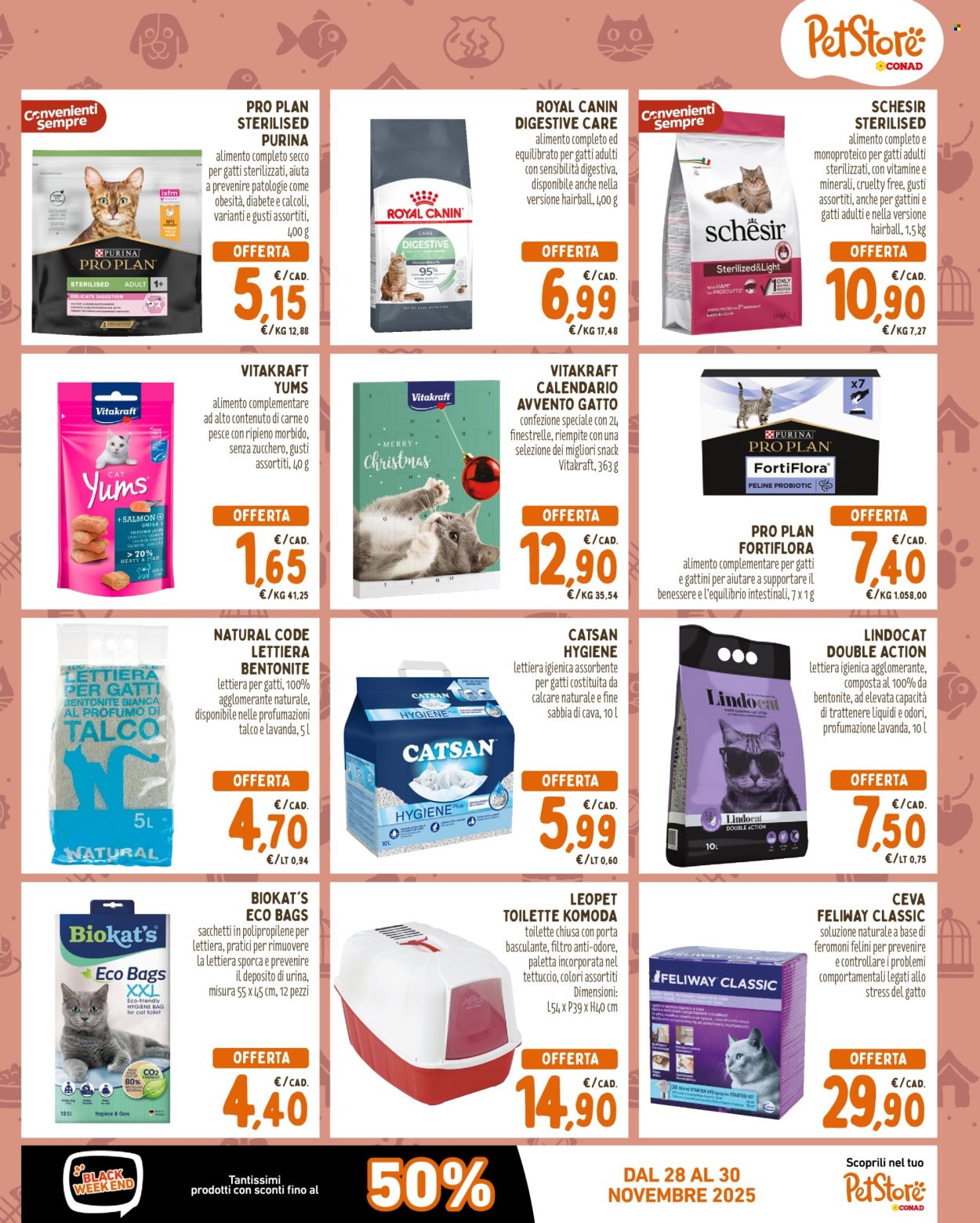 Volantino Pet Store Conad - 30/10/2025 - 3/12/2025. Pagina 5