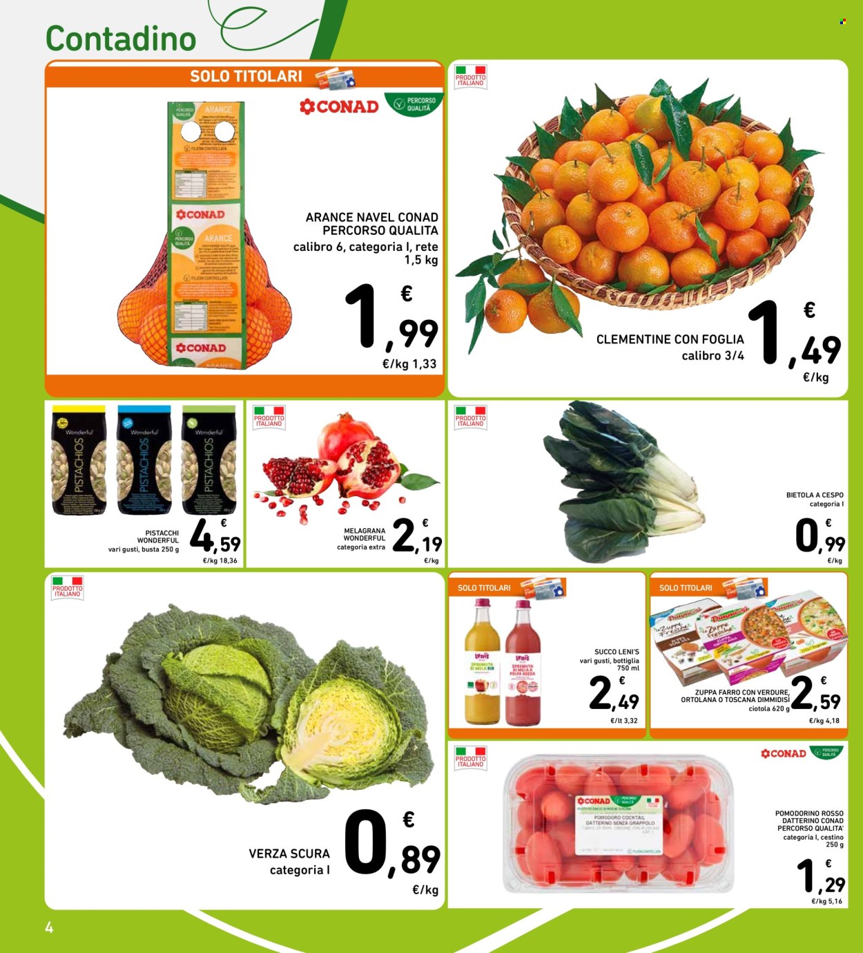 Volantino Spazio Conad - 30/10/2025 - 5/11/2025. Pagina 4