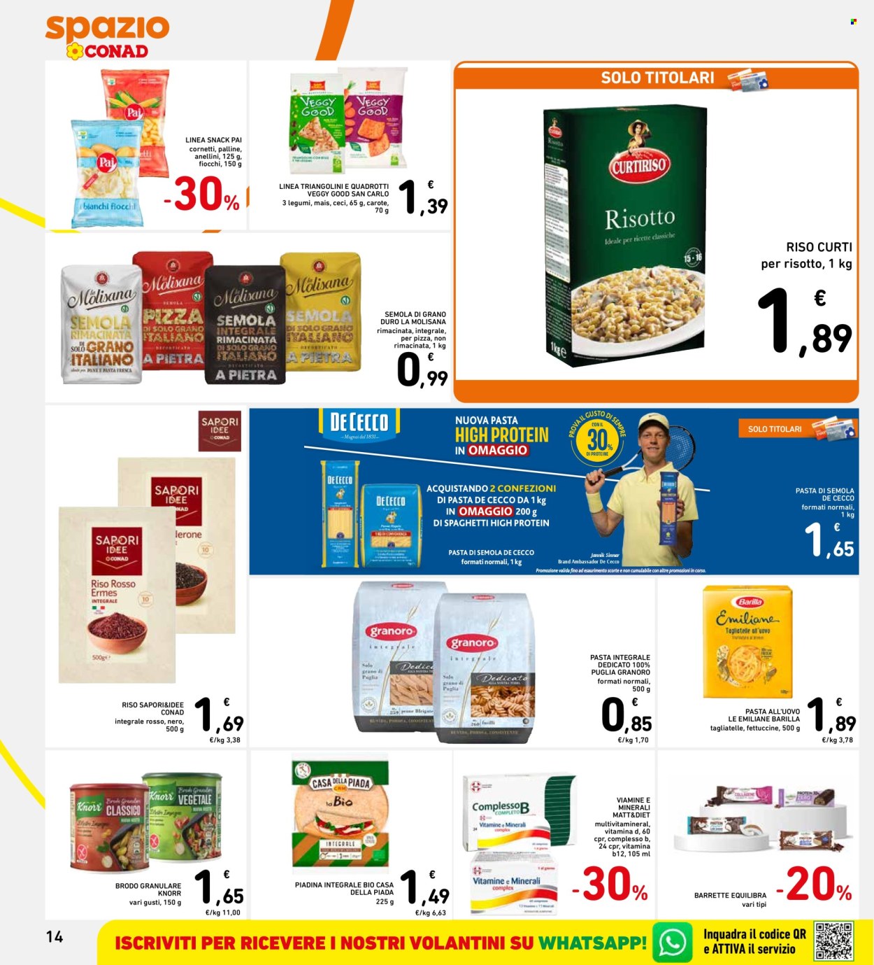 Volantino Spazio Conad - 30/10/2025 - 5/11/2025. Pagina 14