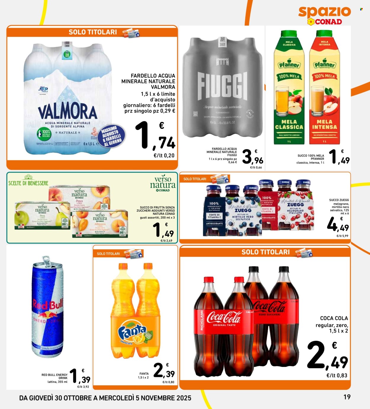 Volantino Spazio Conad - 30/10/2025 - 5/11/2025. Pagina 19