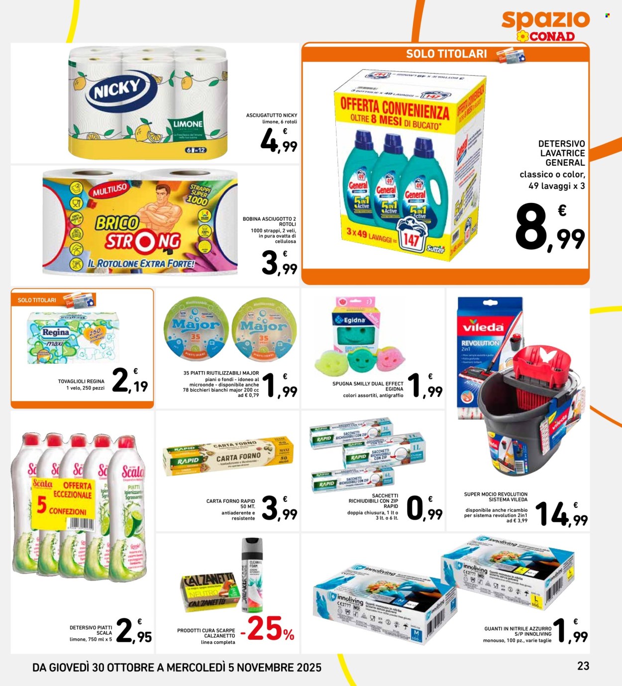 Volantino Spazio Conad - 30/10/2025 - 5/11/2025. Pagina 23
