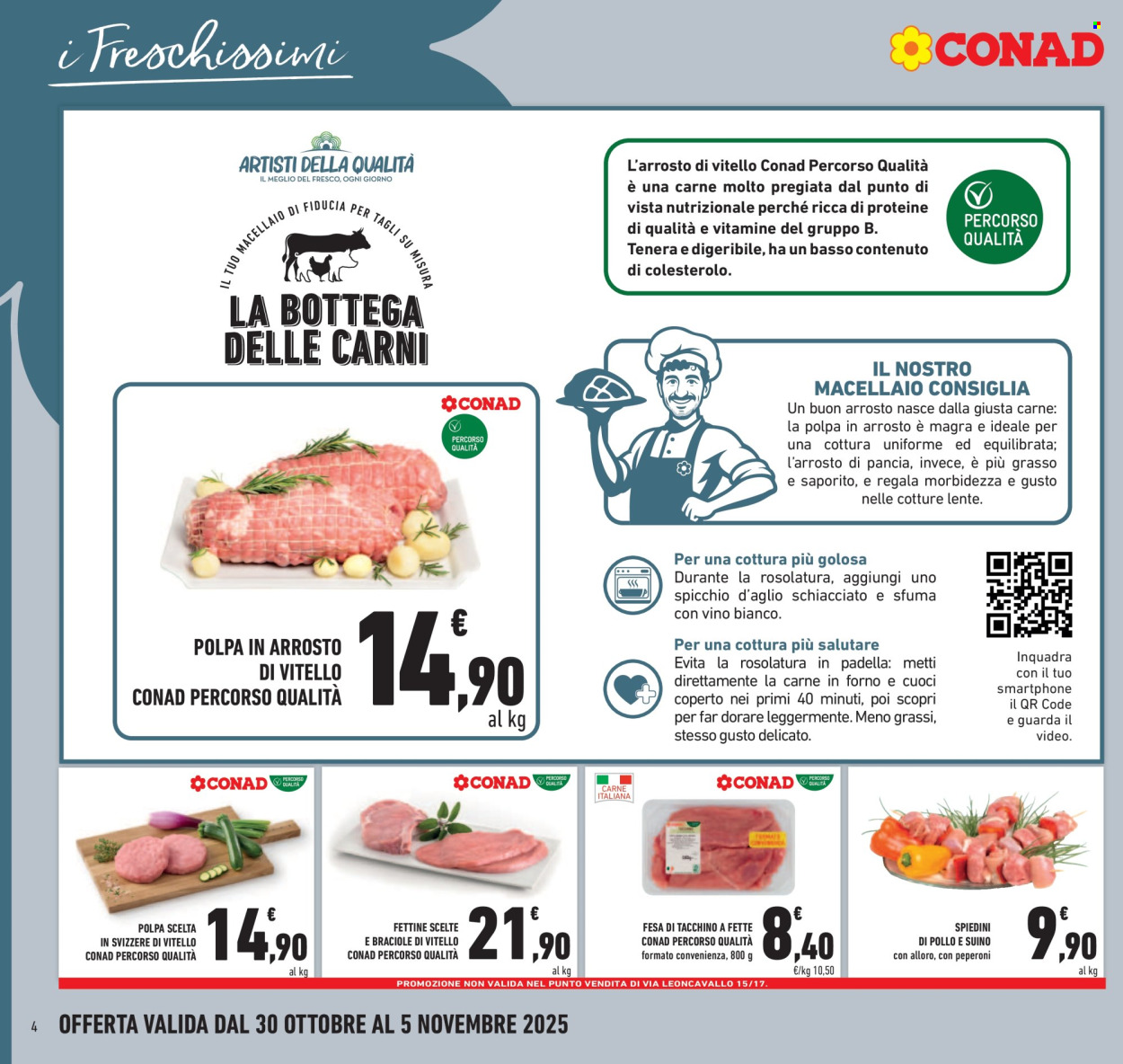 Volantino Conad - 30/10/2025 - 5/11/2025. Pagina 4