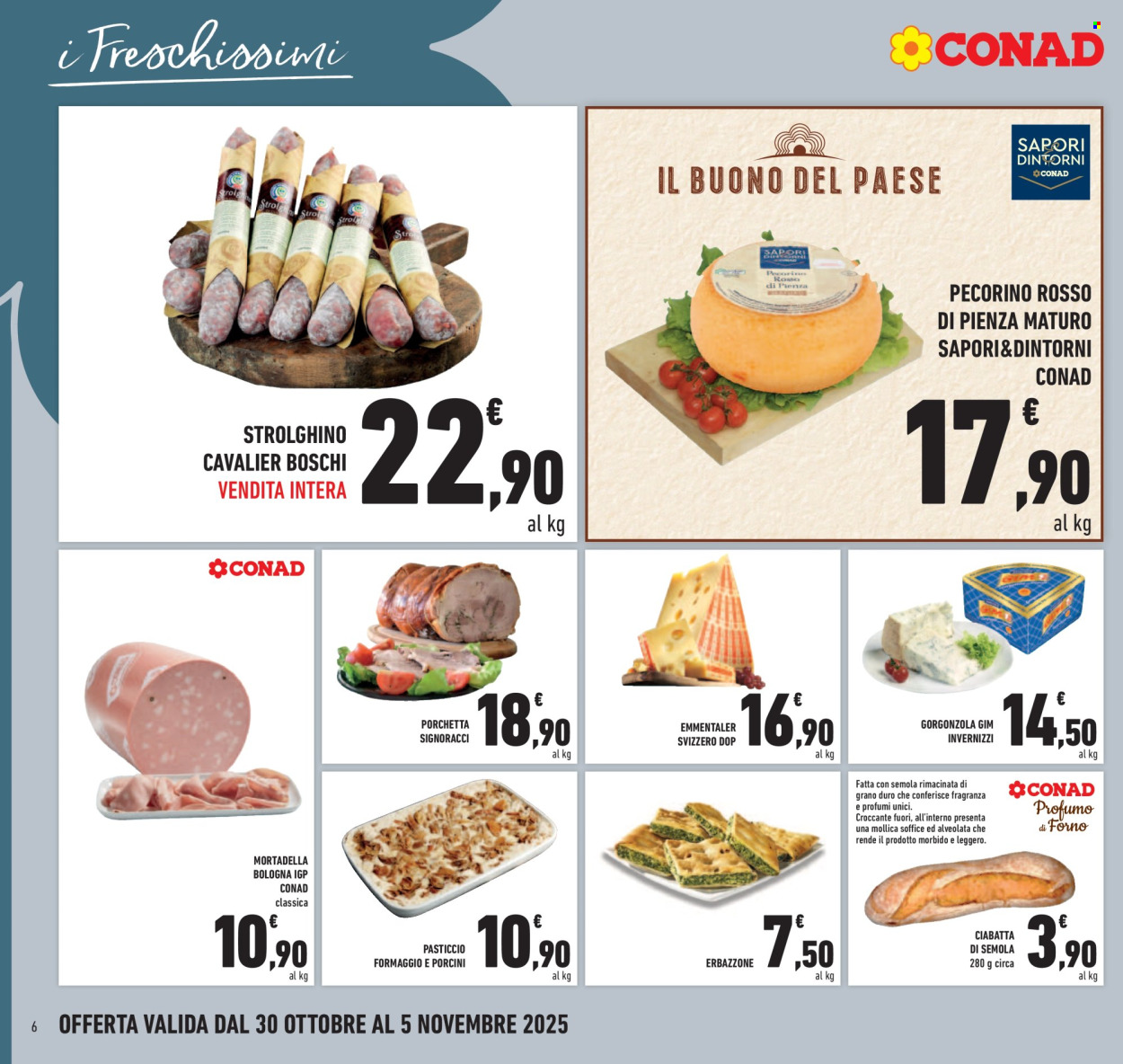 Volantino Conad - 30/10/2025 - 5/11/2025. Pagina 6
