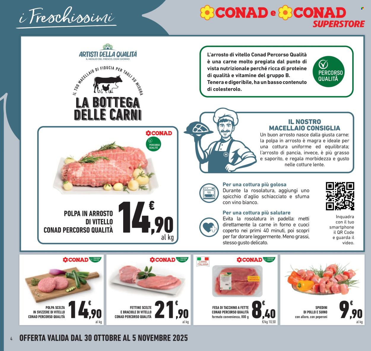 Volantino Conad Superstore - 30/10/2025 - 5/11/2025. Pagina 4