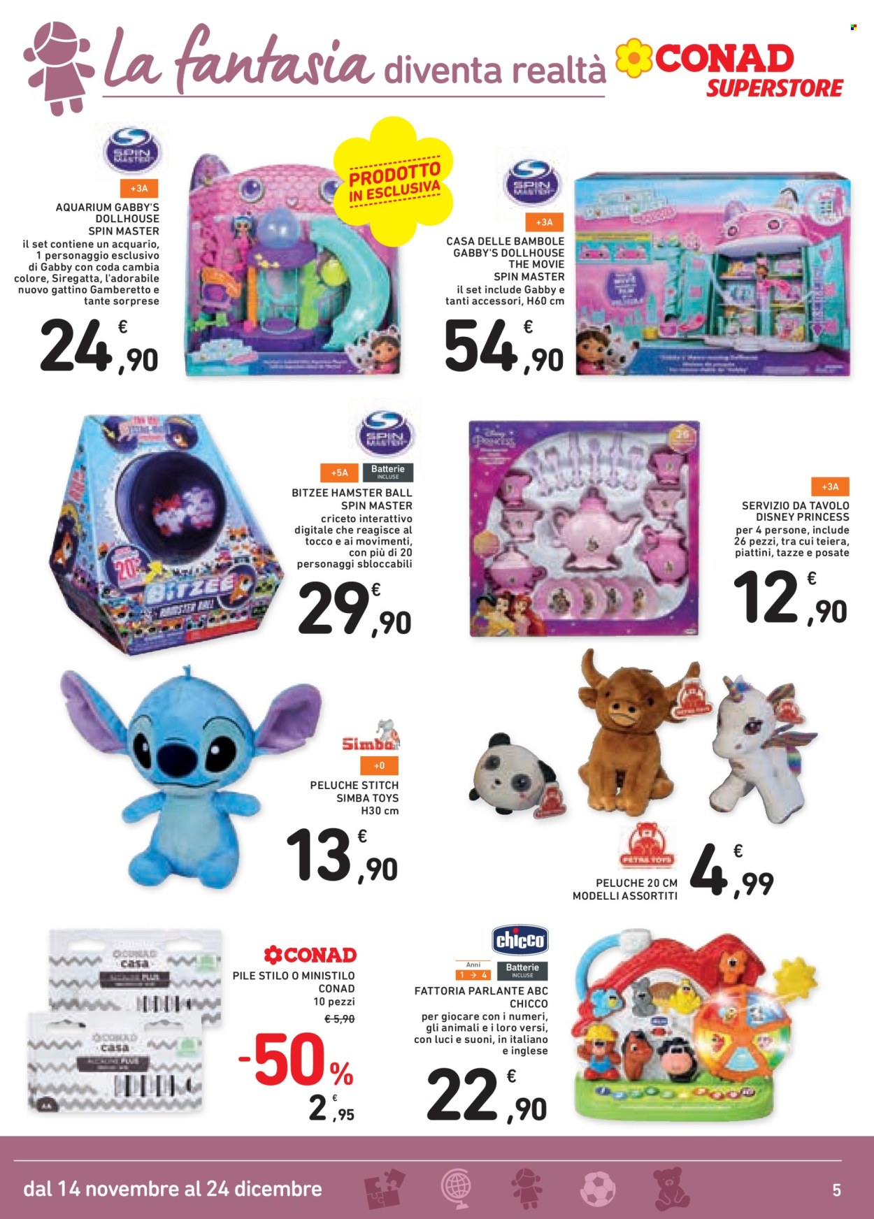 Volantino Conad Superstore - 14/11/2025 - 24/12/2025. Pagina 5